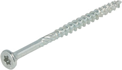 Dynaplus vis uni vis pour panneaux d'aggloméré tête plate galvanisée filetage partiel torx tx20 ​​​​4,0x60 35 | 200 pièces - 0281.01.26001