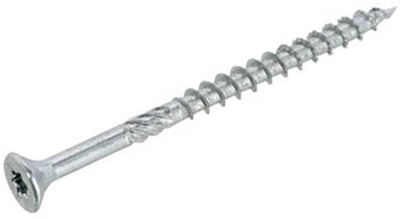 Dynaplus vis uni vis pour panneaux d'aggloméré tête plate galvanisée filetage partiel torx tx25 4,5x100 55 | 200 pièces - 0281.01.34801