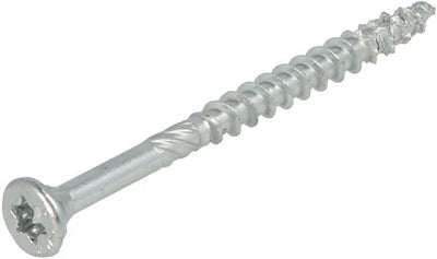 Dynaplus vis uni vis pour panneaux d'aggloméré tête plate galvanisée filetage partiel torx tx25 4,5x60 35 | 200 pièces - 0281.01.34001