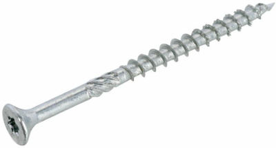 Dynaplus vis uni vis pour panneaux d'aggloméré tête plate galvanisée filetage partiel torx tx25 5,0x120 70 | 250 pièces - 0289.11.42801