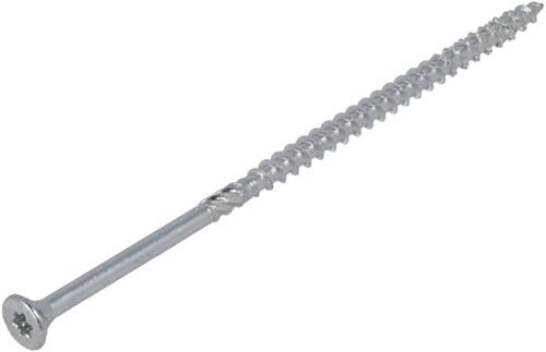 Dynaplus vis uni vis pour panneaux d'aggloméré tête plate galvanisée filetage partiel torx tx25 5,0x70 42 | 200 pièces - 0281.01.42201