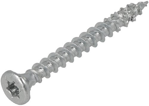Vis pour panneaux d'aggloméré Dynaplus uni vis vz (zinguée) pk (tête plate) torx tx15 3,5x20 | 200 pièces - 0281.01.17001