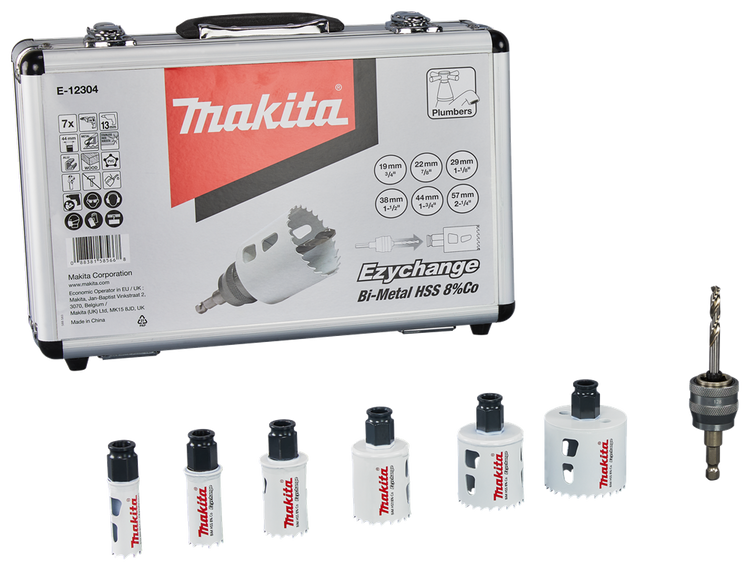Makita accessoires jeu de scies cloches 7 pièces bois métal - e-12304 e-12304