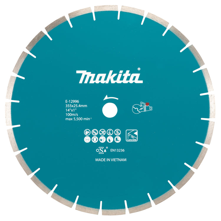 Accessoires Makita e-12996 | disque de diamant | 355x2,8x25,4mm - e-12996