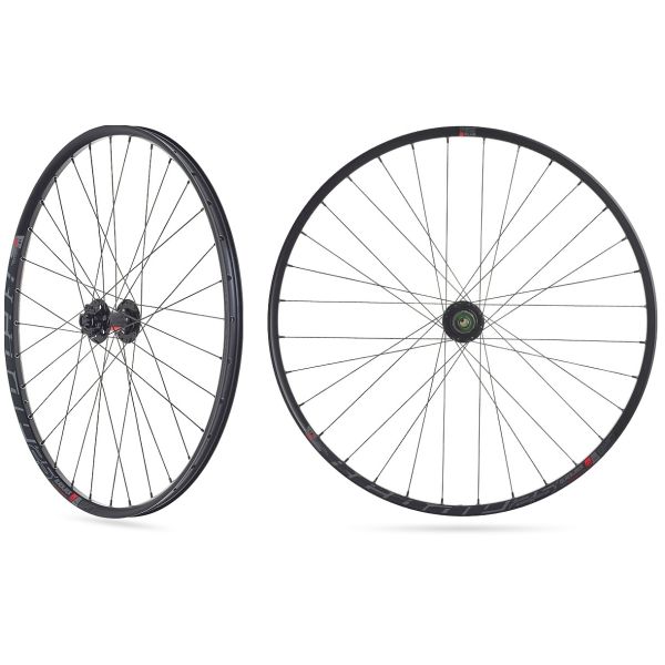RODI Wielset 29 Ready 25 Disc 15x100 + 12x135-142 mm Asseau de stock 10 11 Speed ​​28 Trou (incl. QR Adaptors)