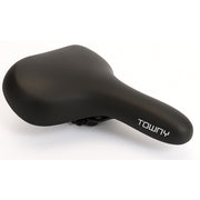 Towny de la selle à vélo avec mousse mémoire - noir - afbeelding 1