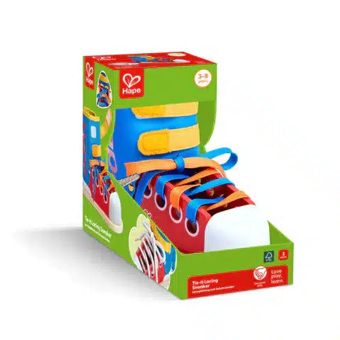Edugro hape tie it chaussure à nouer en cuir