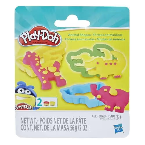 Hasbro playdoh pâte animaux formes 3 pièces