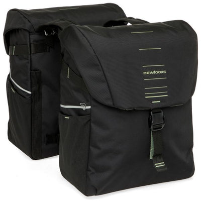 Newlooxs new looxs sac double vigo 40l polyester noir vert