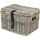 Panier de vélo de basilic dax grand gris avec couvercle