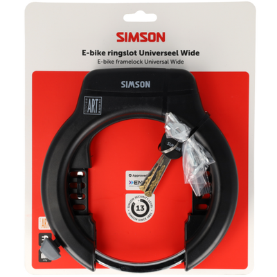 Simson antivol de cadre universel large insert pour vélo électrique 80mm art**