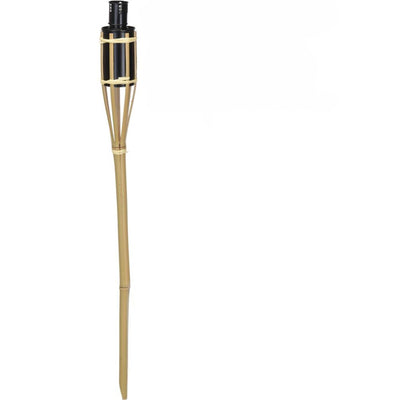 Pro garden torche de jardin bambou 65cm naturel