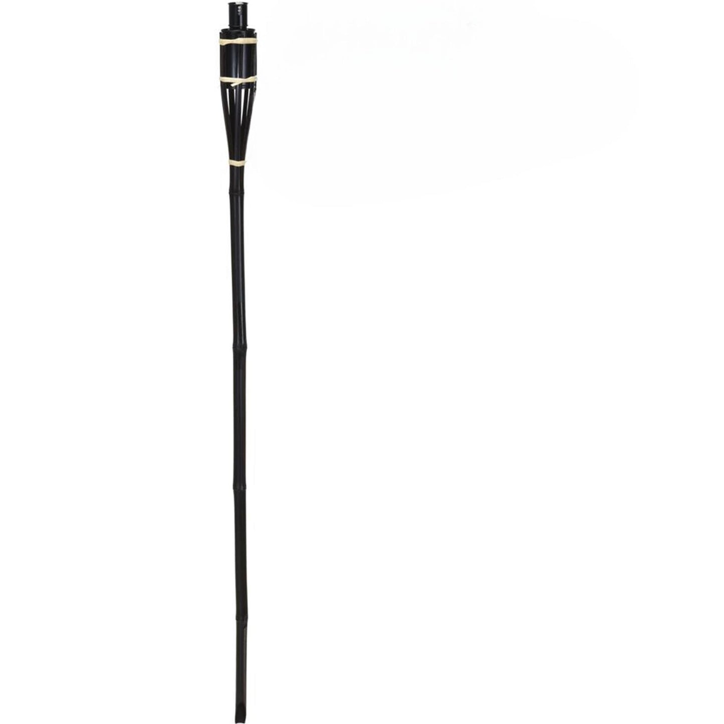 Pro garden torche de jardin bambou 120cm noir