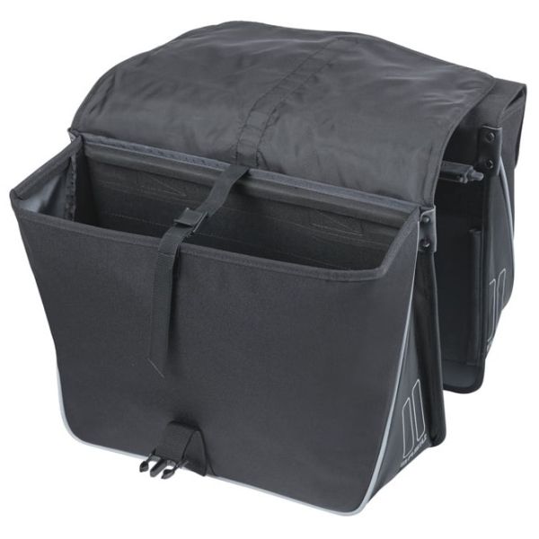 Basil Double Bag Forte Mik 35L Black