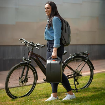 Polisport Top Case - Pour les vélos avec Système de montage MIK ou MIK -HD -11L - noir