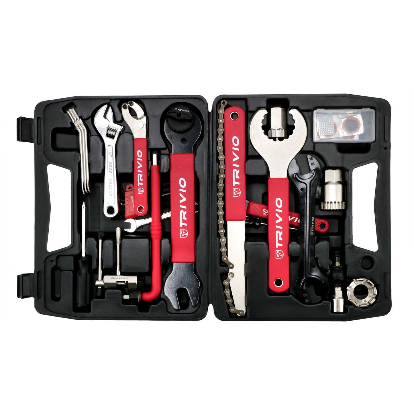 Trivio - outils de vélo boîte à outils de démarrage boîte à outils 18 pièces