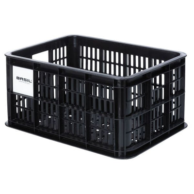 Basil Fietskrat S - Small - 17,5 litres - noir