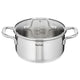 Ustensine de cuisine tefal Tefal virtuoseuse de couvercle en verre de 24 cm