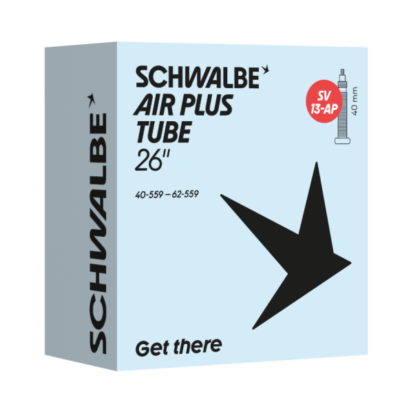 Tube Schwalbe air plus (sv13ap) - 26'' (40 62-559) - presta