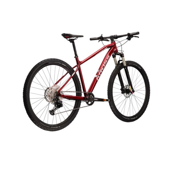Kross VTT niveau 6.0 vtt - 29 pouces - cadre m (17 pouces) - argent rubis brillant