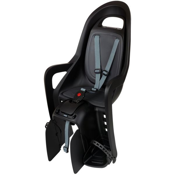 Siège arrière Polisport groovy mik-hd gris foncé noir