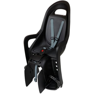 Siège arrière Polisport groovy mik-hd gris foncé noir