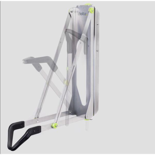 Rack de vélo réglable d'âne orange delta cycle 20-29 - argent