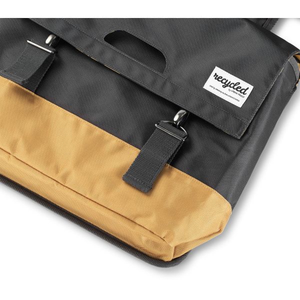 Sac double vélo urbain à l'épreuve urbaine urbaine noir 40L