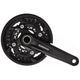 Shimano Cranket Mtb 3 x 10 Speed ​​FC-MT500 avec un bras de manivelle de 175 mm 40-30-22T noir