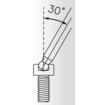 IceToolz TwinHead Wrench 7M30 clés hexagonales de 3 mm