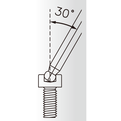 Icetoolz Twinhead Wrench 7m50 5 mm Keys Allen
