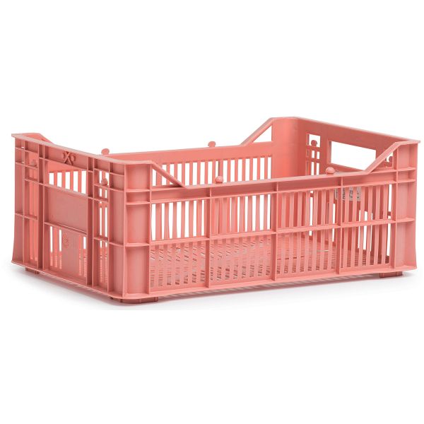 Caisse de vélo de preuve urbain Helsinki plastique 7l rose chaud 30x20x11 cm