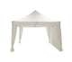 Pavillon impressions de jardin facile 3x4,5m polyester blanc