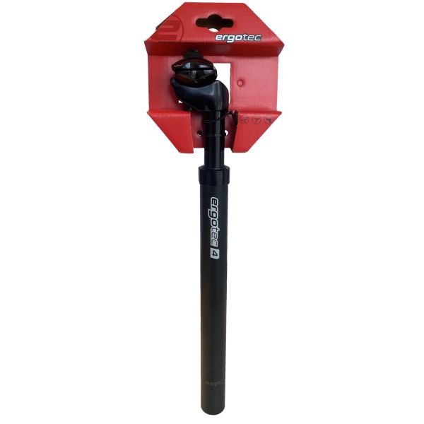 Elvedes Suspended Seat Post Glide 27,2 mm 350 mm noir mat