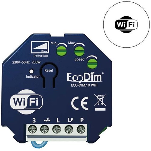 Elément variateur Eco LED 0-200w coupe phase ecodim - 4355426