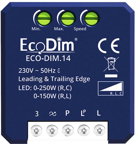 Elément variateur Eco LED 0-250w ecodim universel - 4355432