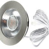 Spot meuble led Enzo ecodim 3w 2700k 62mm rond acier sablé - led4910
