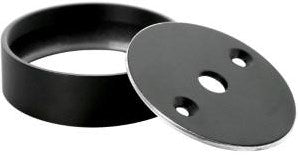 Bordure en saillie Ecodim pour spot meuble LED LED4905 noir - LED4916