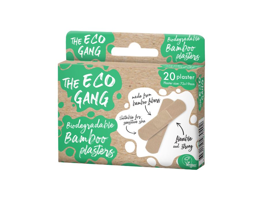 Les pansements en bambou eco gang - 20 pièces