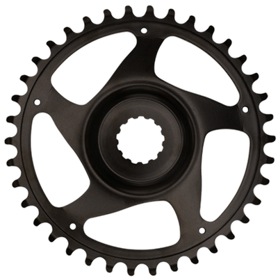 Plateau KMC 38 dents - adapté à Bosch génération 3 - noir - 25 pièces dans une boîte d'atelier
