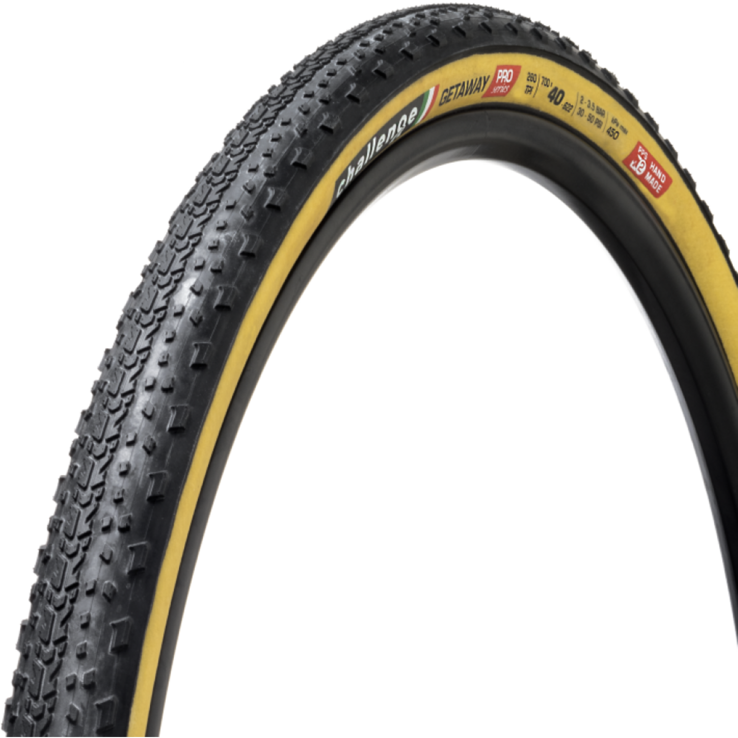 Challenge - Gateway Race Clincher TLR 700x40c Brun noir