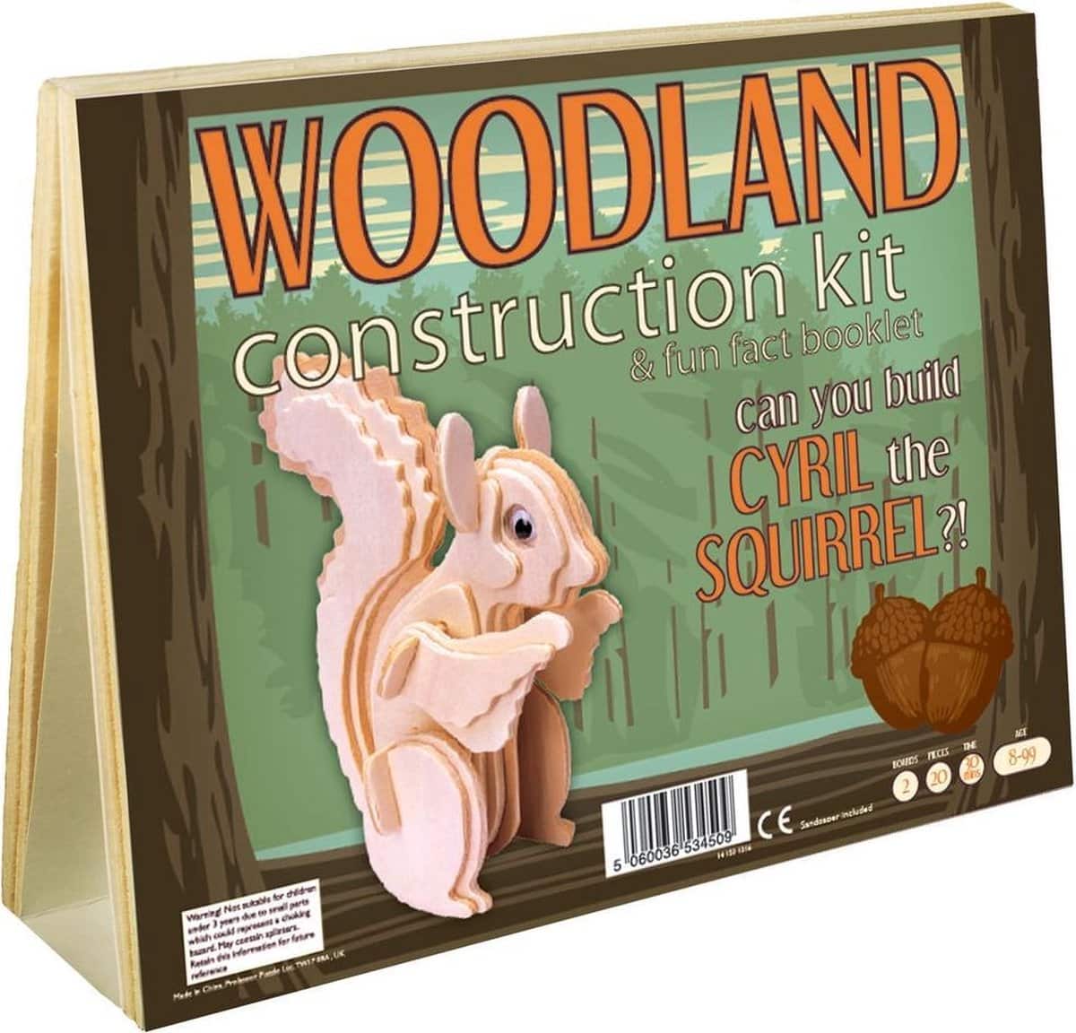 Écureuil kit de construction en bois des bois Cyril L'écureuil