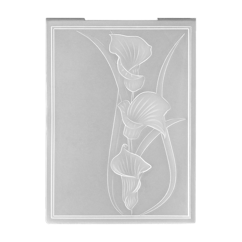 Le choix de Nellie • Dossier de gaufrage 3D arum 10,5x14,8cm