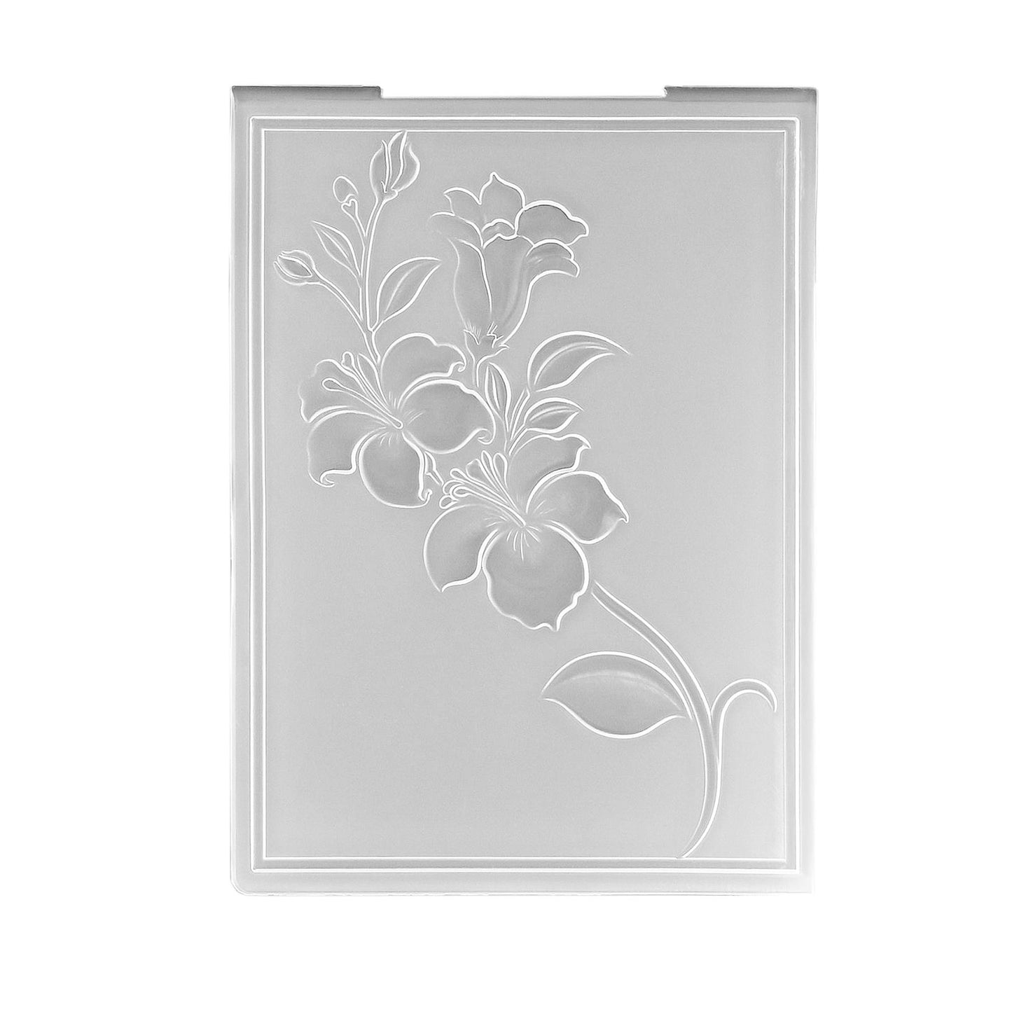 Le choix de Nellie • Dossier de gaufrage 3D branche de fleur 10,5x14,8cm