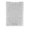 Le choix de Nellie • Cadre dossier gaufrage 3D fleurs 10,6x15cm