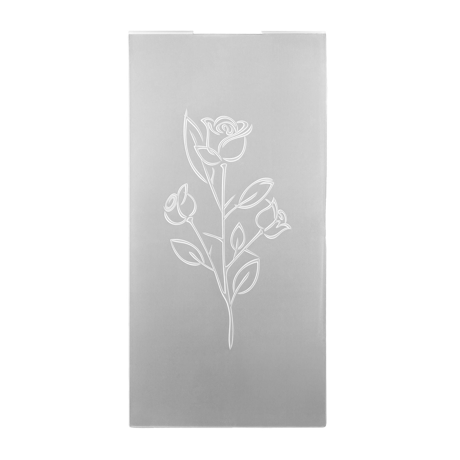 Le choix de Nellie • Dossier de gaufrage 3D roses 10,5x20,5cm