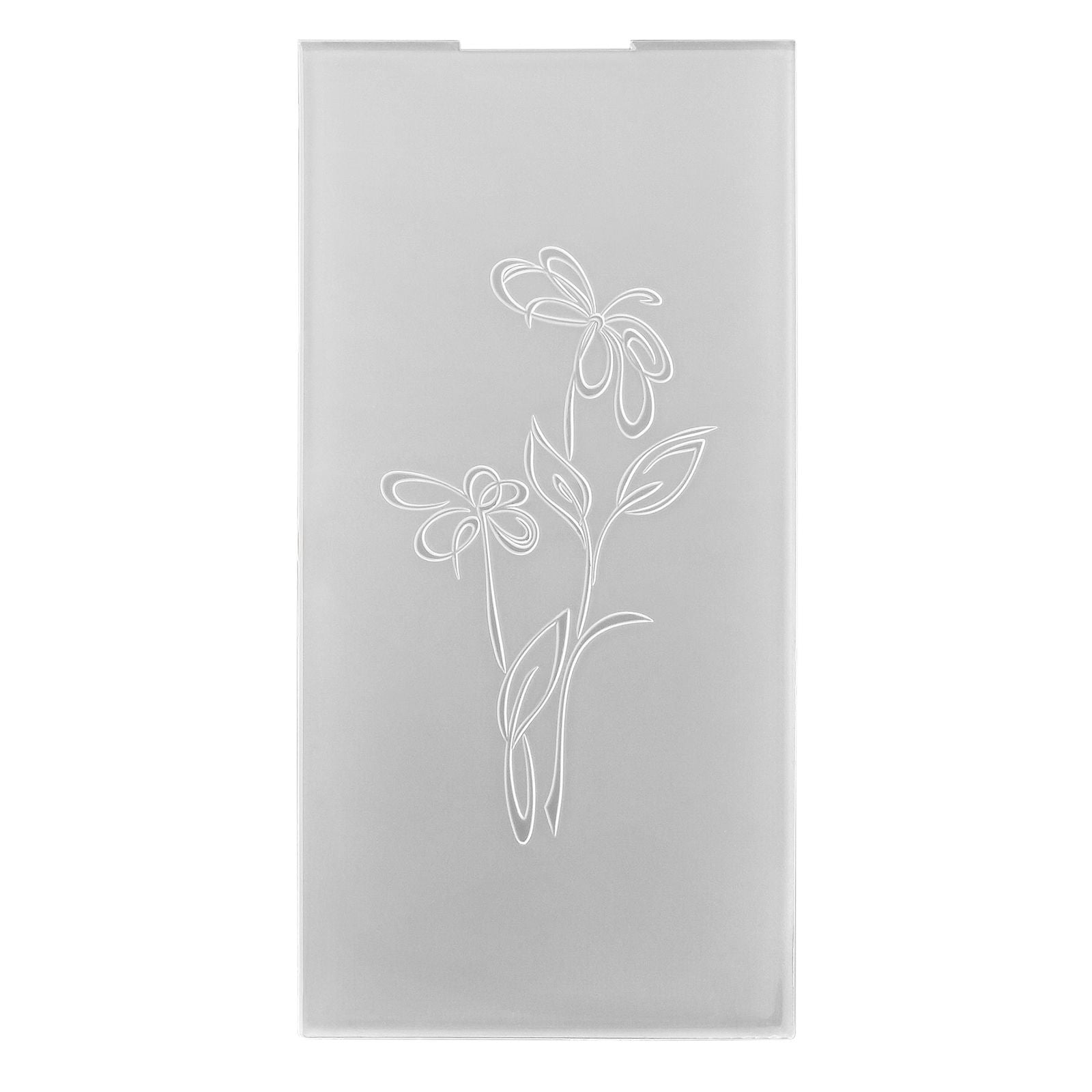 Le choix de Nellie • Dossier de gaufrage 3D fleurs fines 10,5x20,5cm