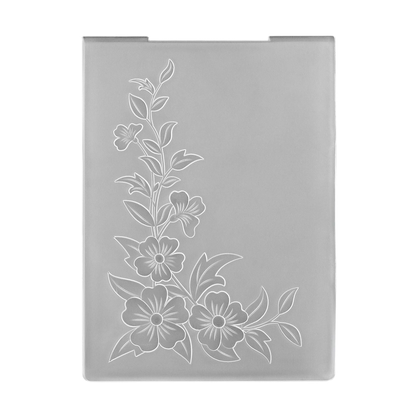 Le choix de Nellie • Dossier de gaufrage 3D coin fleurs 10,5x10,5cm