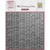 Le choix de Nellie • Dossier gaufrage 3D fond chevron 15x15cm