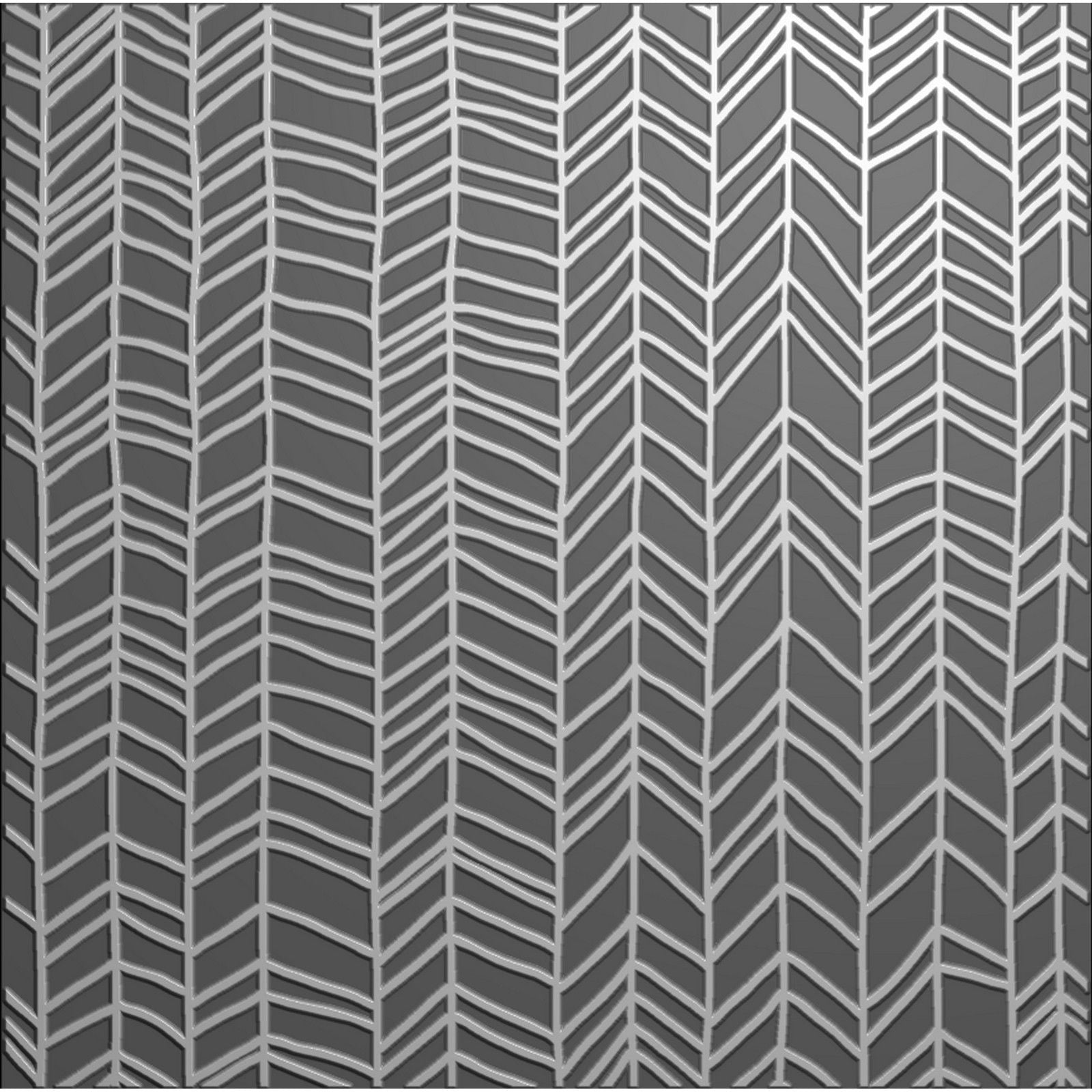 Le choix de Nellie • Dossier gaufrage 3D fond chevron 15x15cm